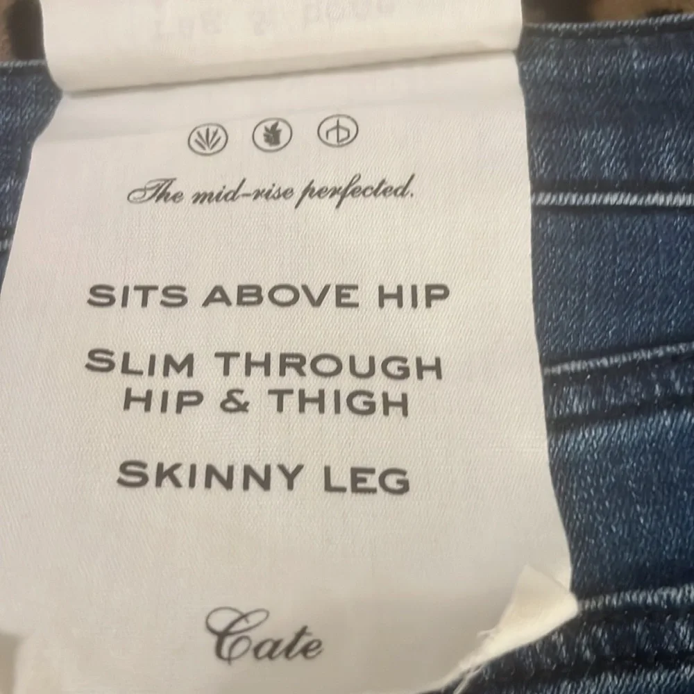 - Rag & Bone Cate Mid Rise Shorty Skinny - Picture 15 of 15